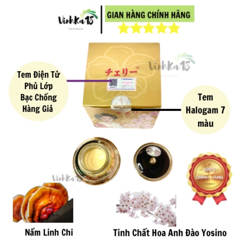 Kem Hoa Anh Đào Nhật Bản Dòng Cao Cấp Ngày Và Đêm 30g