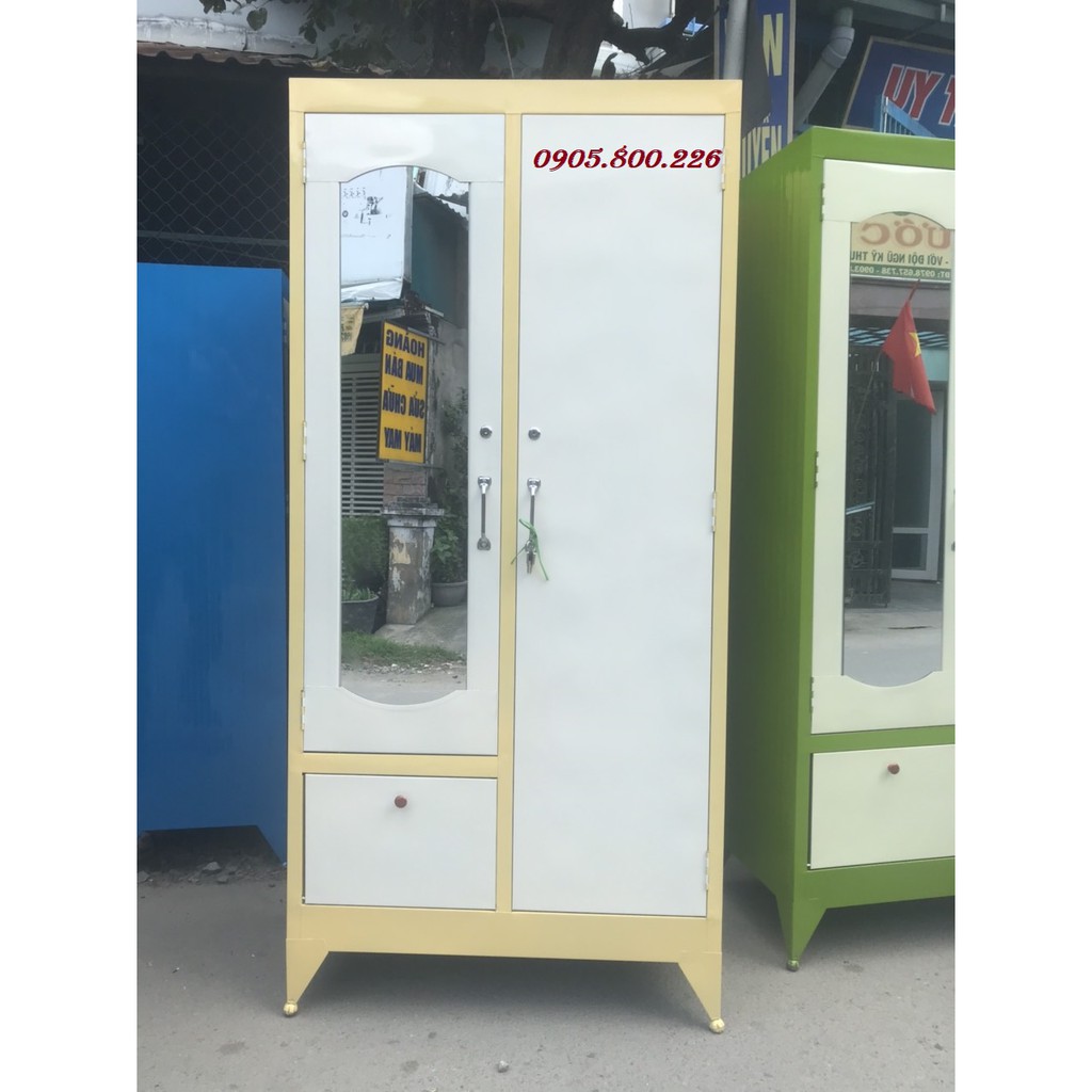 TỦ SẮT ĐỰNG QUẦN ÁO HCM FREESHIP