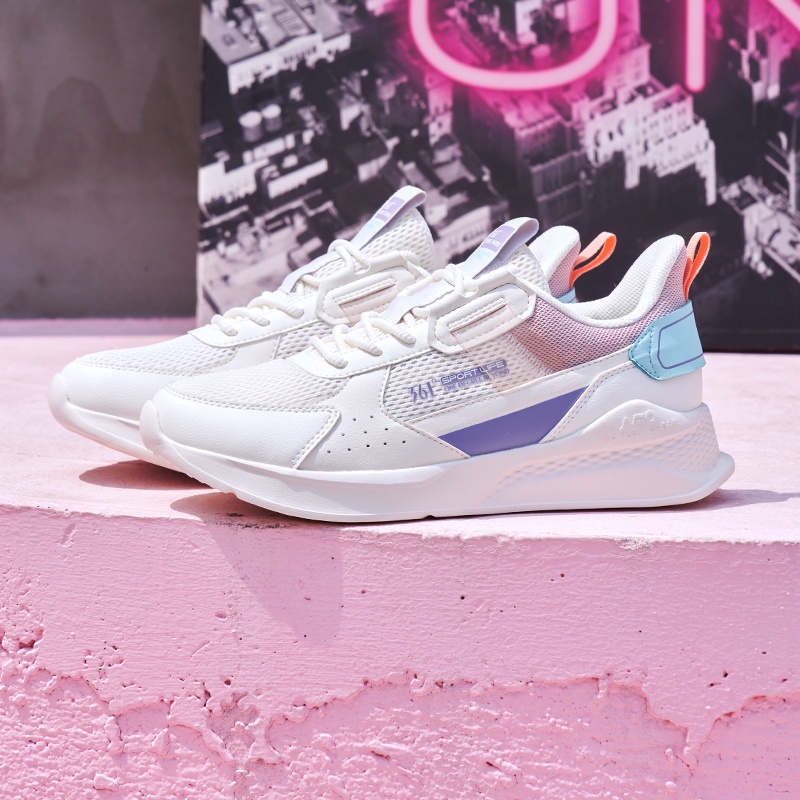 361 Degrees Women's Casual Shoes Sneakers Breathable Comfortable Lightweight 682136704V