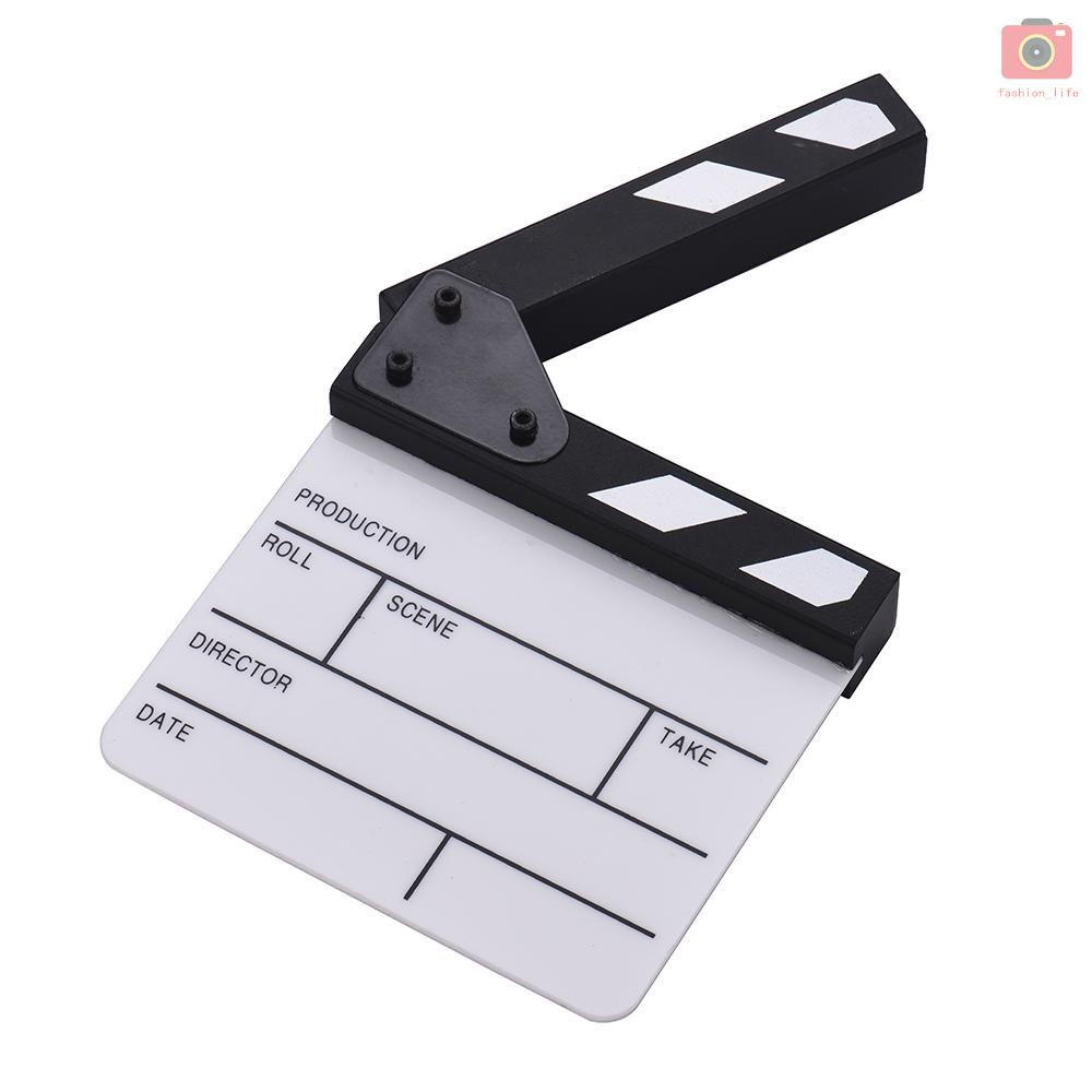 Bảng Clapboard Bằng Acrylic Dùng Để Cắt Cảnh Quay Phim