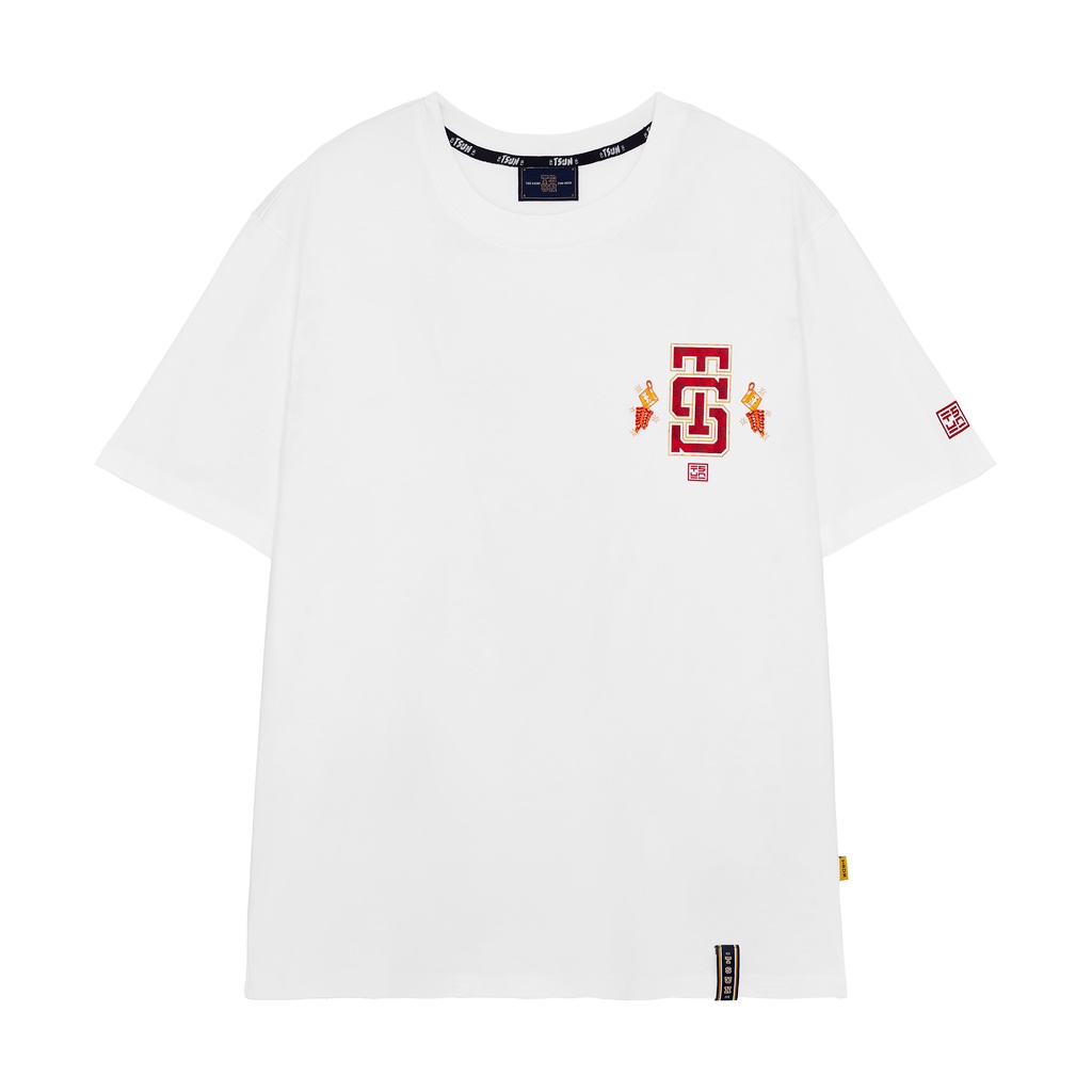 Áo thun TSUN LNY Firecracker Tee - White - Unisex