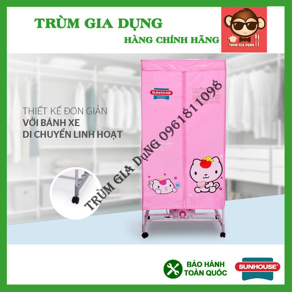 Máy sấy quần áo Sunhouse SHD2701, máy sấy quần áo tối đa 15kg. Công suất 1000W