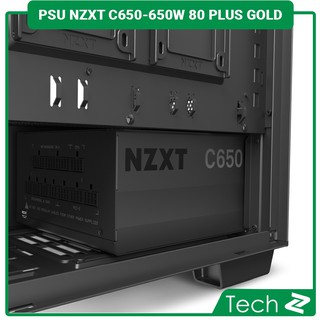 Nguồn Máy Tính NZXT C650 (650W/80 Plus Gold/Full modular)
