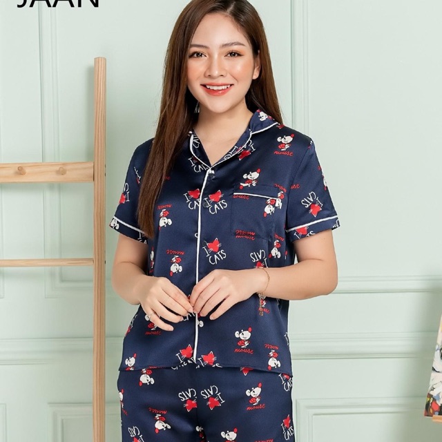 Bộ lụa ngủ cao cấp