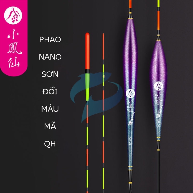 Phao Nano Săn Hàng Tăm To, Phao Săn Hàng Sơn Tắc Kè Hoa Đổi Màu | Happy Fishing