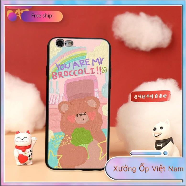 Ốp điện thoại Ốp lưng iphone gấu bear 6 6S 6Plus 6S Plus 7 8 7Plus 8Plus X XSMax 11 11 Pro 11 ProMax - C32 | BigBuy360 - bigbuy360.vn