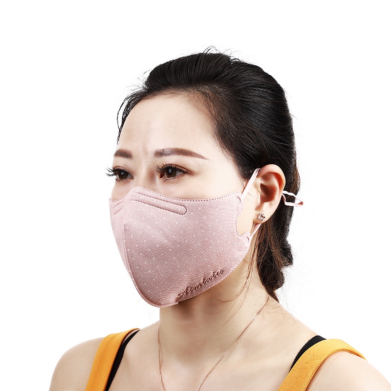 Khẩu Trang cotton 3 Lớp Chống Bụi Thoáng Khí Có Thể Tái Sử Dụng