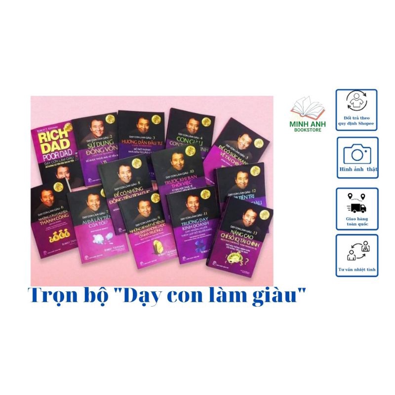 Combo Dạy con làm giàu (Trọn bộ 13q)