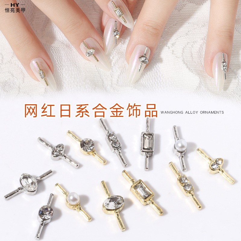 [Hàng mới về] Phụ kiện trang trí móng tay nghệ thuật cá tính