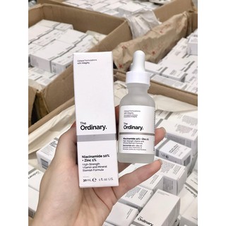 Serum The Ordinary Niacinamide 10%+Zinc 1% giảm mụn,se khít lỗ chân lông, trắng sáng da