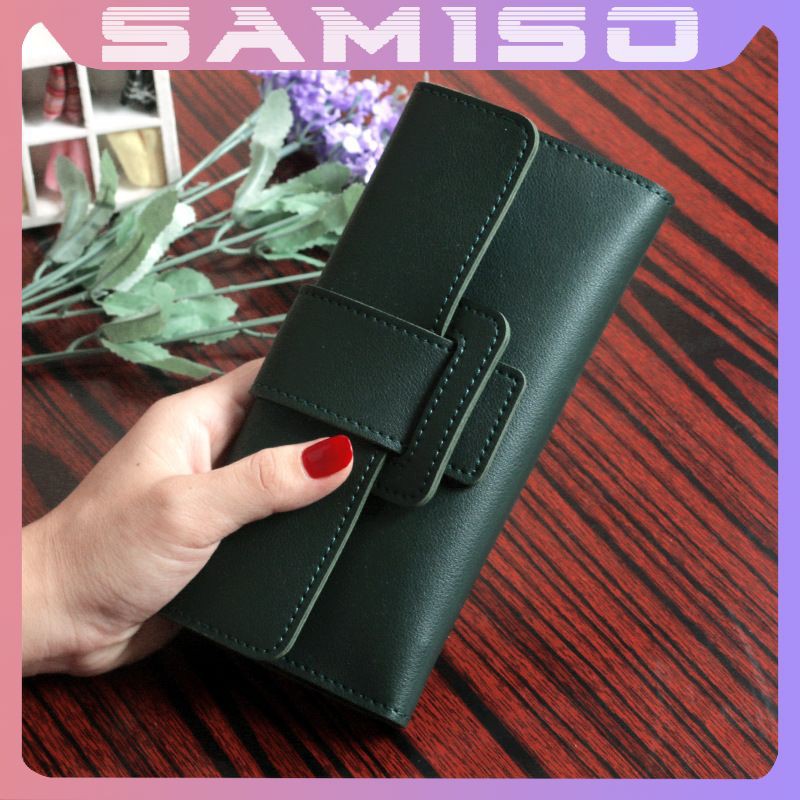 Ví nữ dài cầm tay đẹp đựng tiền cầm tay nhiều ngăn thời trang cao cấp DA4 | BigBuy360 - bigbuy360.vn