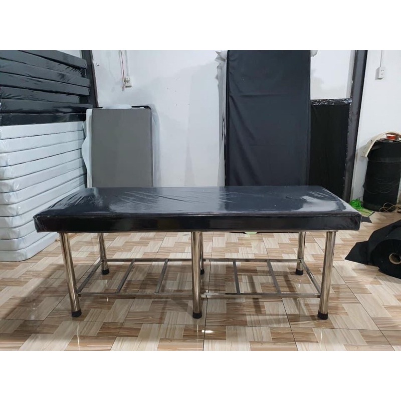 Giường spa khung inox