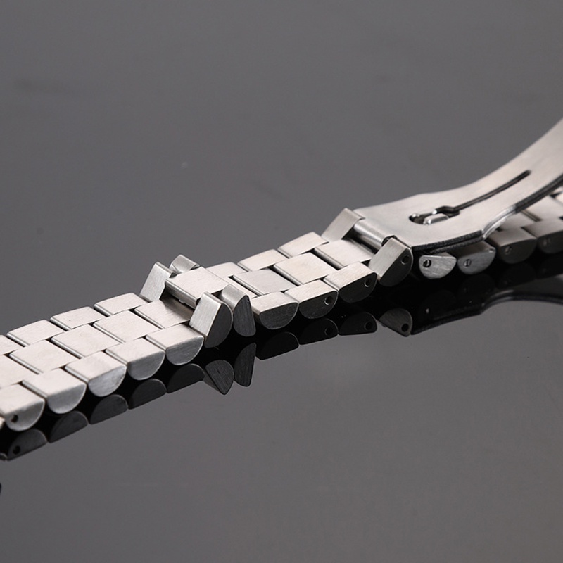 Dây Đeo Đồng Hồ Bằng Thép Không Gỉ Cao Cấp 17mm 20mm