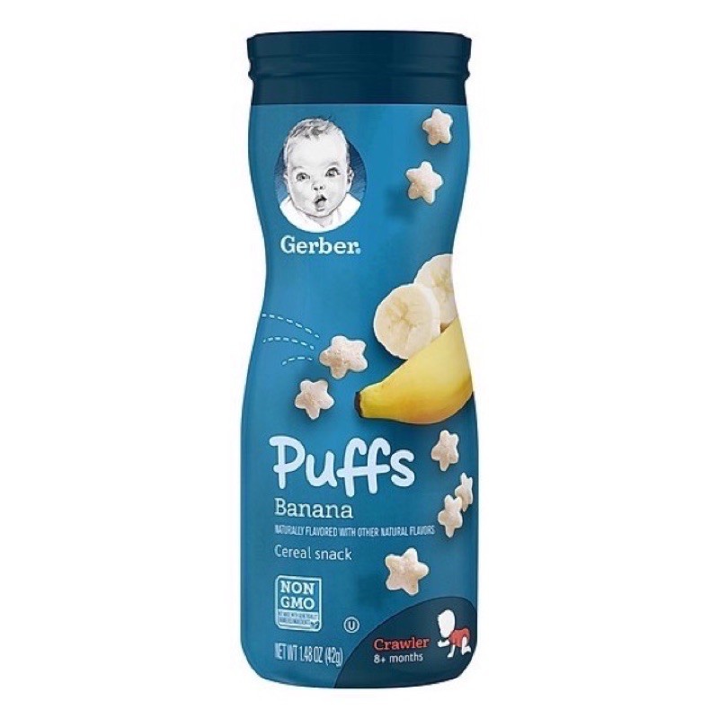 Bánh ăn dặm Gerber chuẩn hàng Mỹ, date mới nhất 2022
