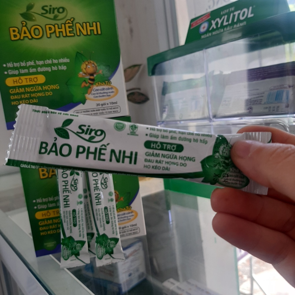 Siro ho, bổ phế , nhuận phế , bổ phổi BẢO PHẾ NHI