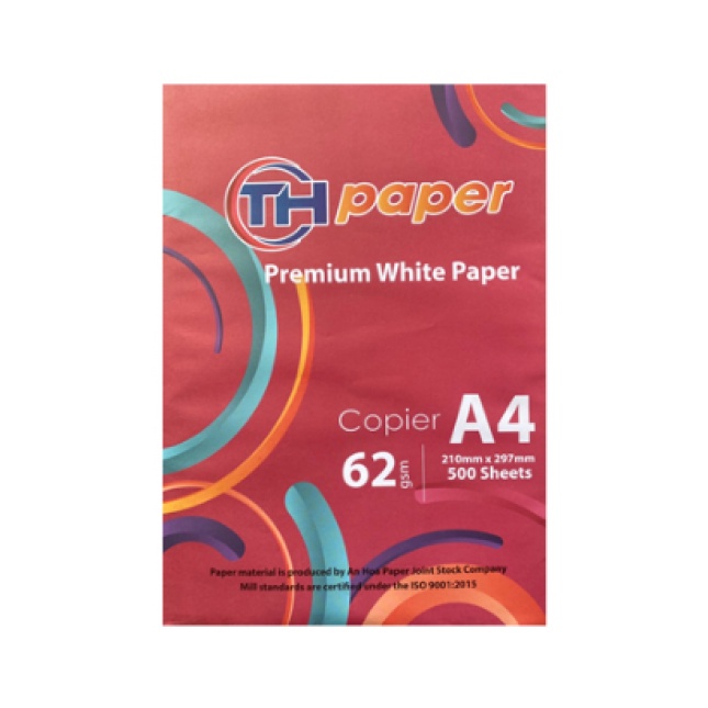Giấy A4 TH Paper 62gsm giấy in Photo A4 giá