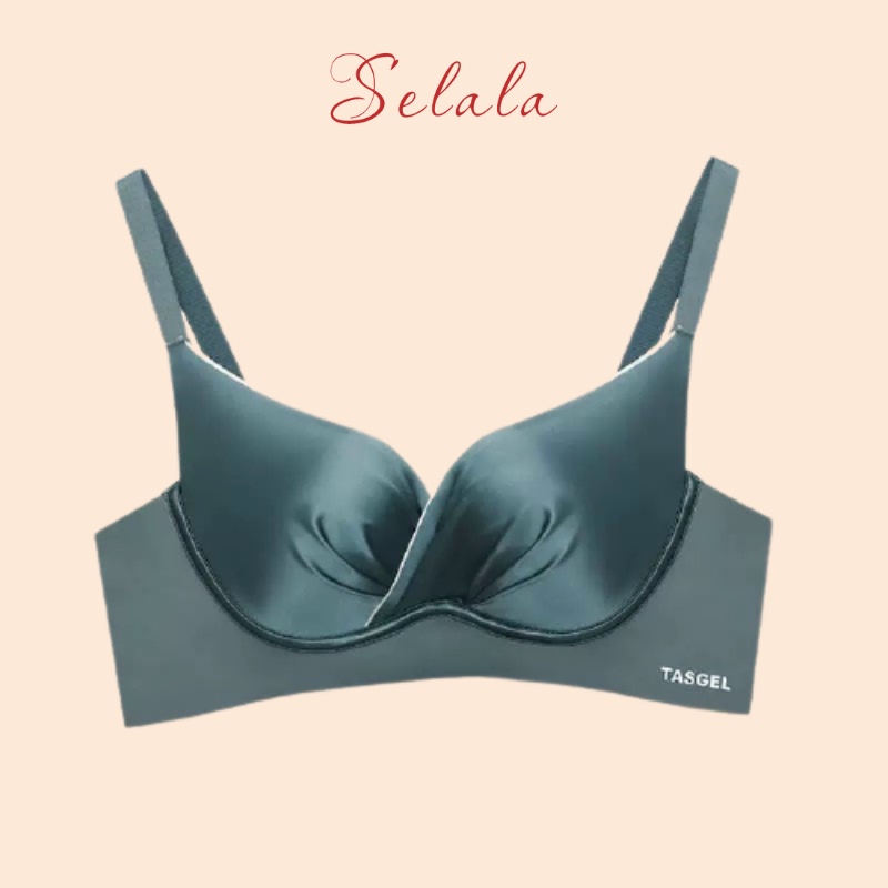 Áo Lót Nữ Selala Đệm Vừa 2cm Chất Lụa Siêu Sang Chảnh Nâng Ngực Mềm Mại AV29