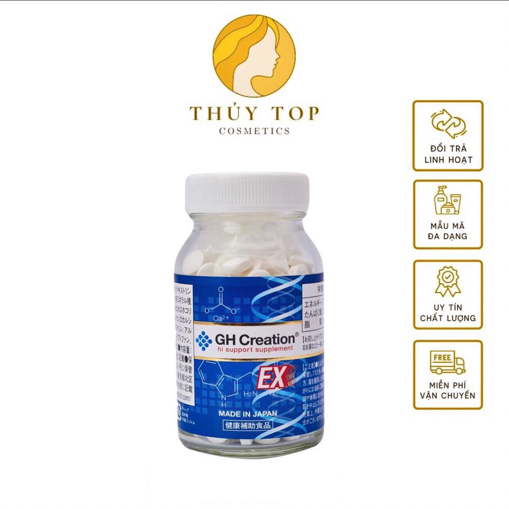 Viên Uống Tăng Chiều Cao GH Creation EX 270 Viên Chuẩn Nội Địa Nhật Từ 10-30 Tuổi. Tăng chiều cao GH