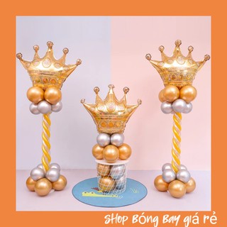 Bóng Bay Vương Miện size 60x60cm BB873 Trang Trí Sinh Nhật - Trang Trí Cưới - Phụ Kiện Trang Trí