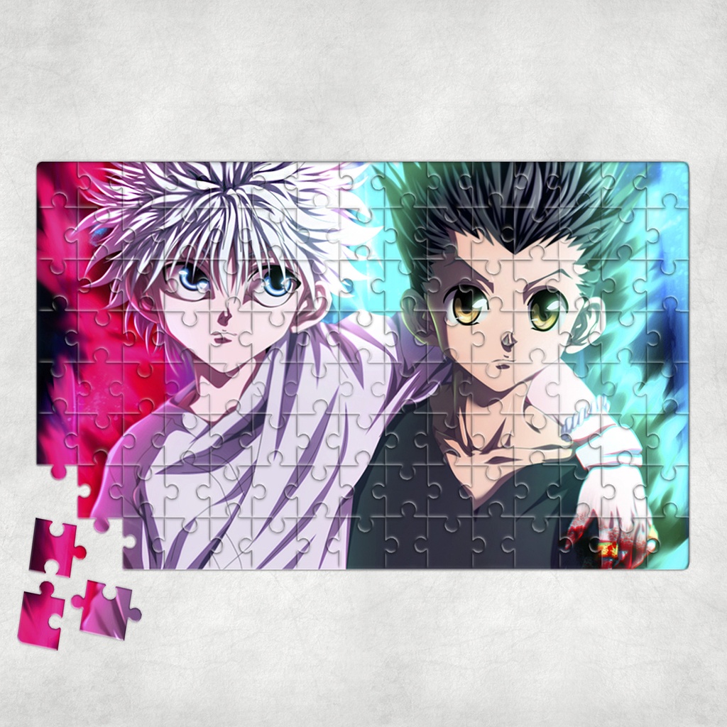 Tranh ghép hình Anime - Tranh ghép hình HUNTER X HUNTER - Mẫu 2 - Nhận in hình tranh ghép theo yêu cầu