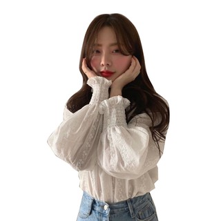 [ORDER] Áo ren tiểu thư trắng