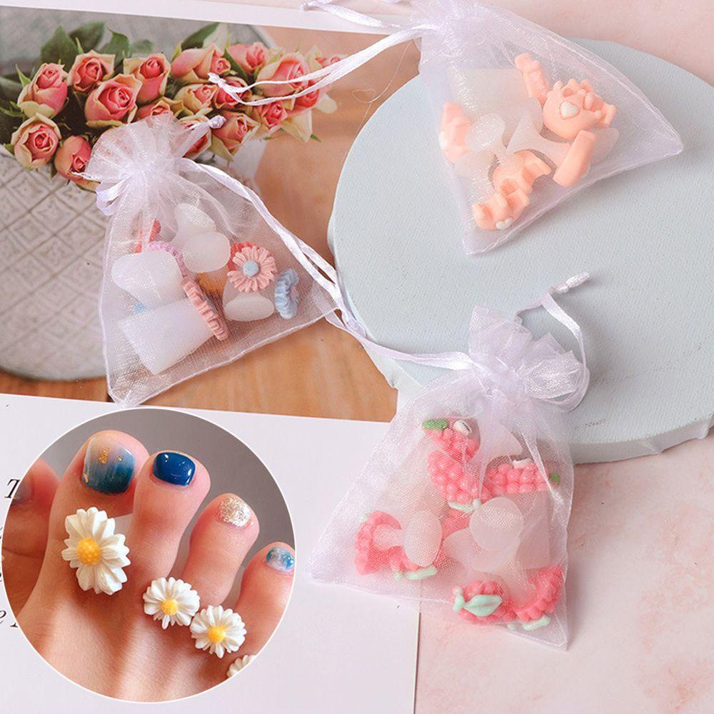 Set 8 Dụng Cụ Tách Ngón Chân Hình Hoa Cúc