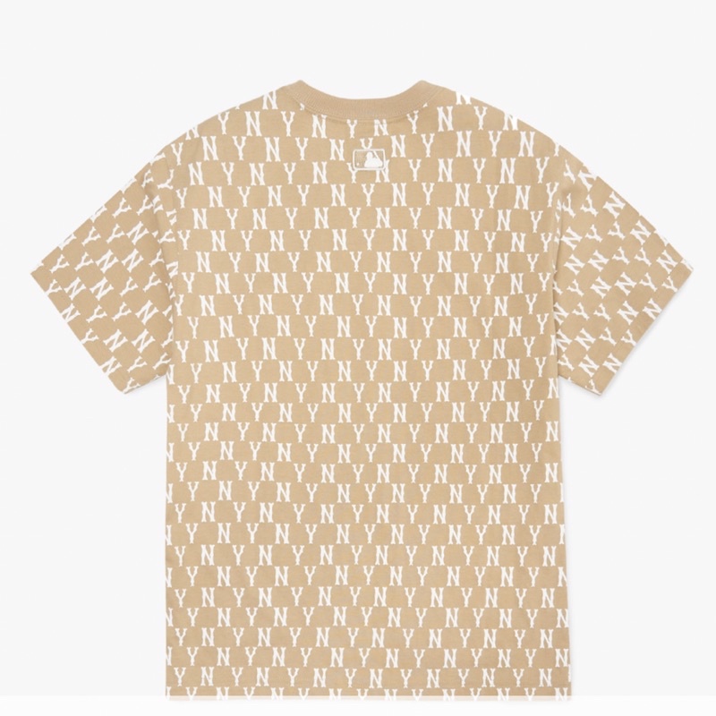 Áo Thun MLB Monogram Tee Full Tag Mạc Cotton Xuất Xịn