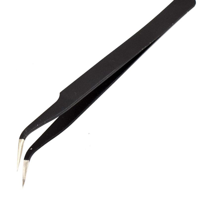 Nhíp Cong Bằng Thép Carbon Màu Đen Độ Chính Xác Cao Esd-15 / Esd-14