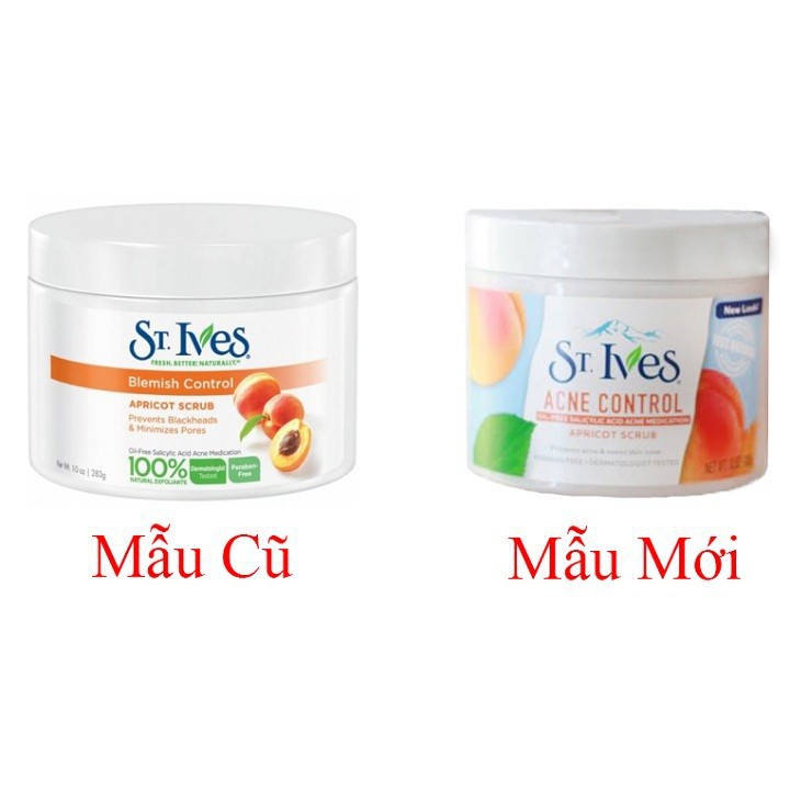 Kem tẩy tế bào chết toàn thân St.Ives Acne Control 283g | BigBuy360 - bigbuy360.vn