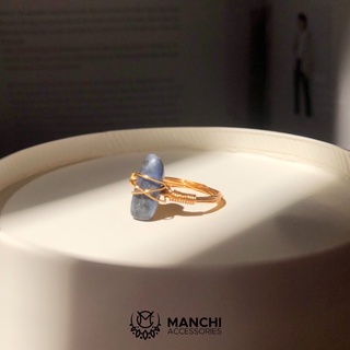 Nhẫn đá Sodalite handmade