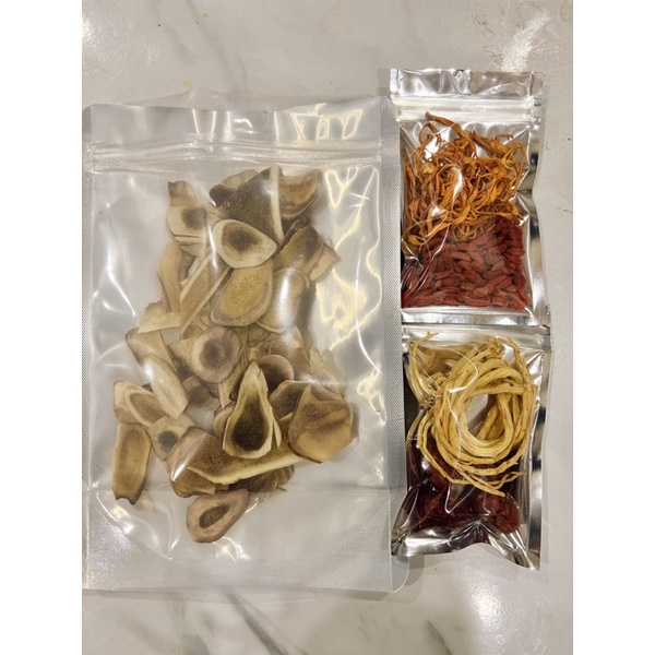 Set Combo 100g Nhung Hươu khô kèm kỷ tử, táo đỏ, đẳng sâm, đông trùng