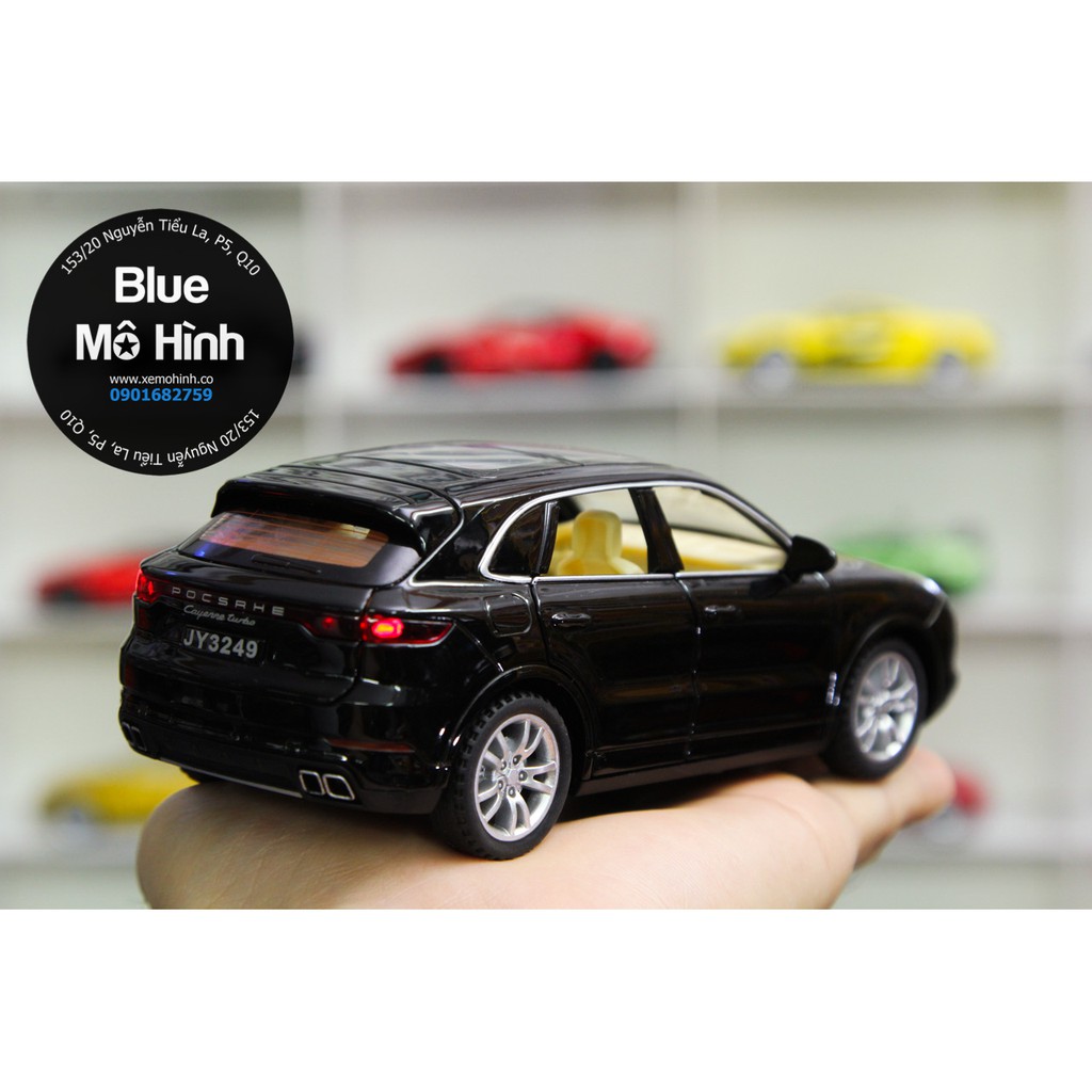 Blue mô hình | Xe mô hình Porsche Cayenne mở hết cửa 1:32