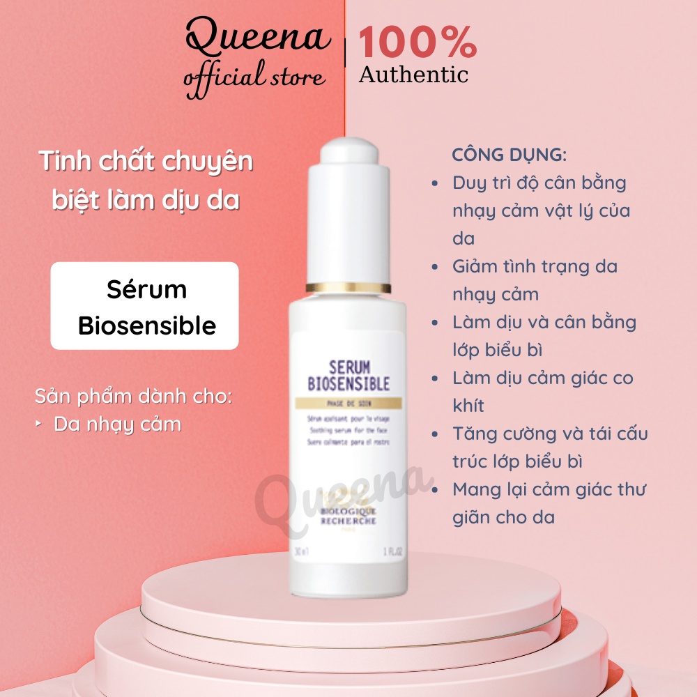 Tinh chất chuyên biệt Serum Biosensible 30ml làm dịu cho làn da nhạy cảm, tăng cường và tái cấu trúc lớp biểu bì - K30