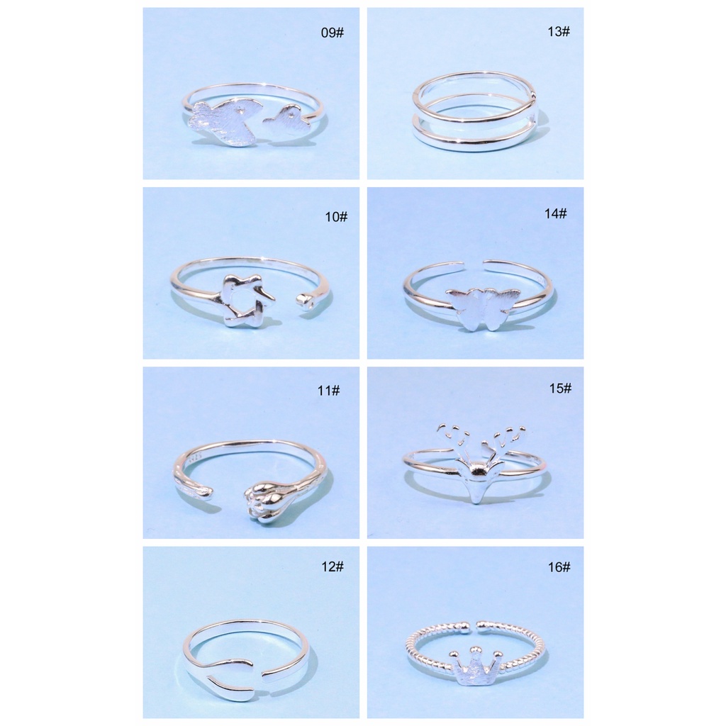 Nhẫn Hở Chất Liệu Thép Không Gỉ Có Thể Điều Chỉnh Kích Cỡ