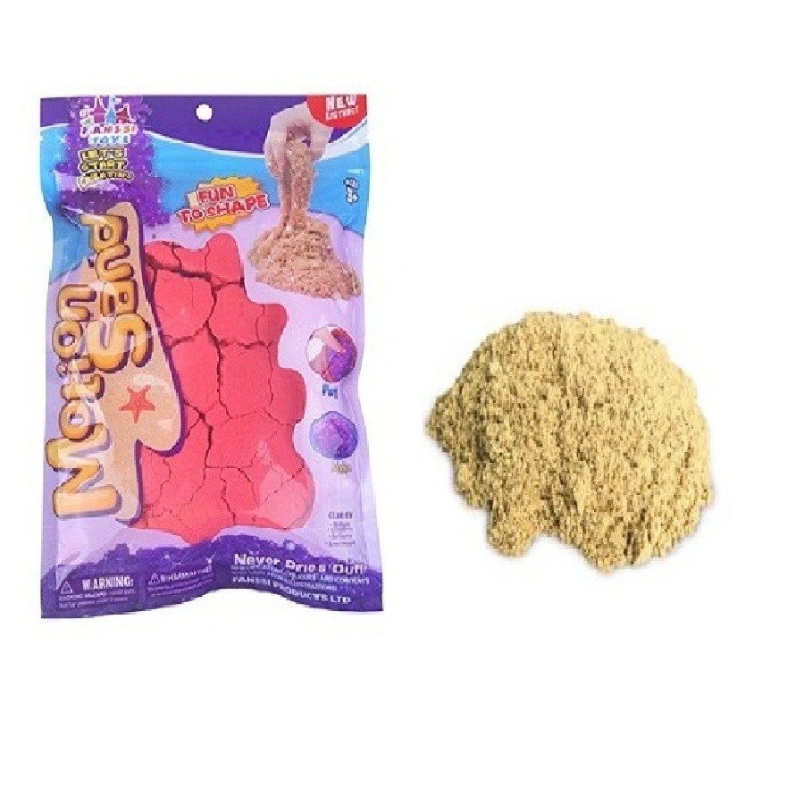 Túi đồ chơi cát động lực Motion sand MS-500G màu tự nhiên
