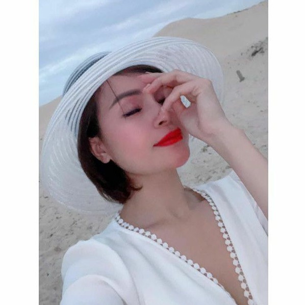 Nón cói chuông lưới size nhỏ sang chảnh
