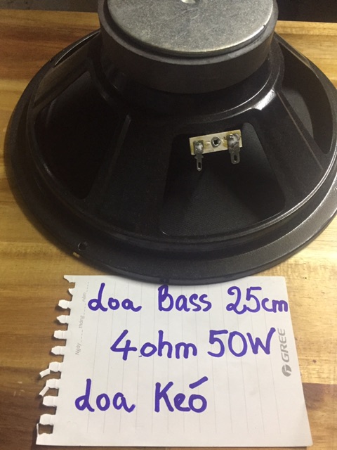 Củ Loa bass 4ohm 50w ( loa kéo ) củ từ 100