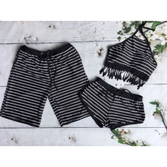Đồ bơi cặp/ Đồ đôi/ Bikini cặp tua rua
