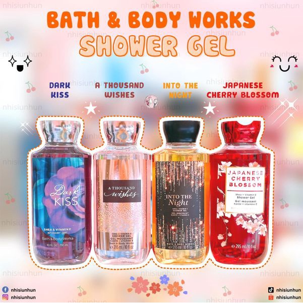 Sữa tắm nước hoa Bath &amp; Body Works