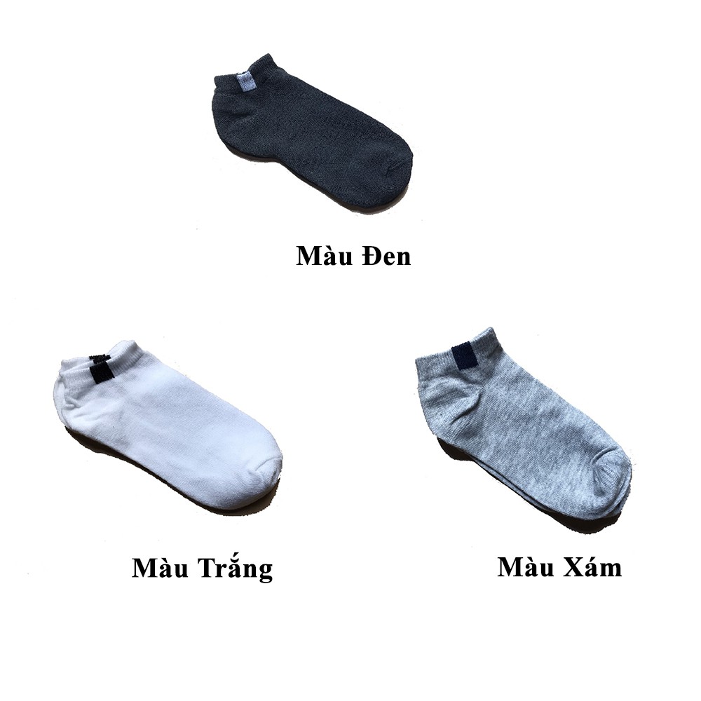 Tất nam nữ cổ thấp giá rẻ chống trơn siêu đẹp OHANA