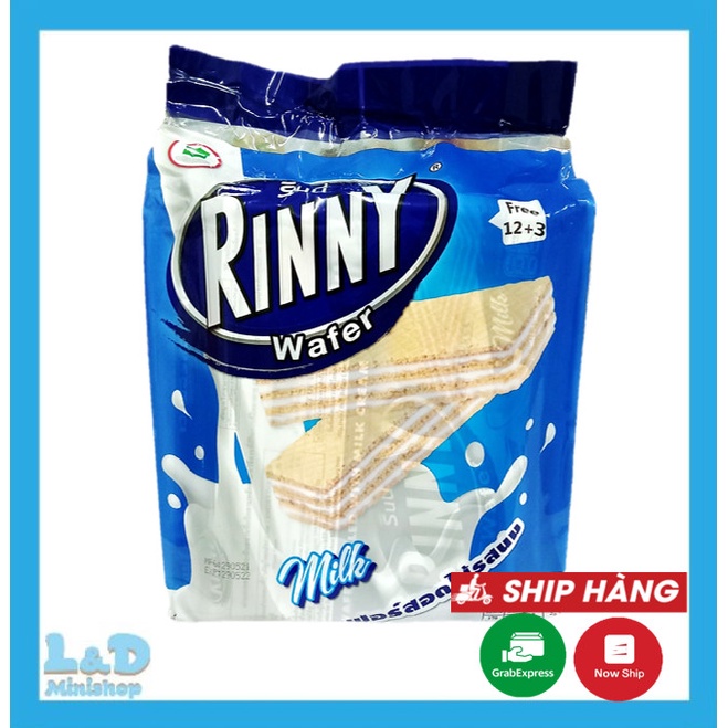 Bánh Xốp Rinny Các Vị 408gr