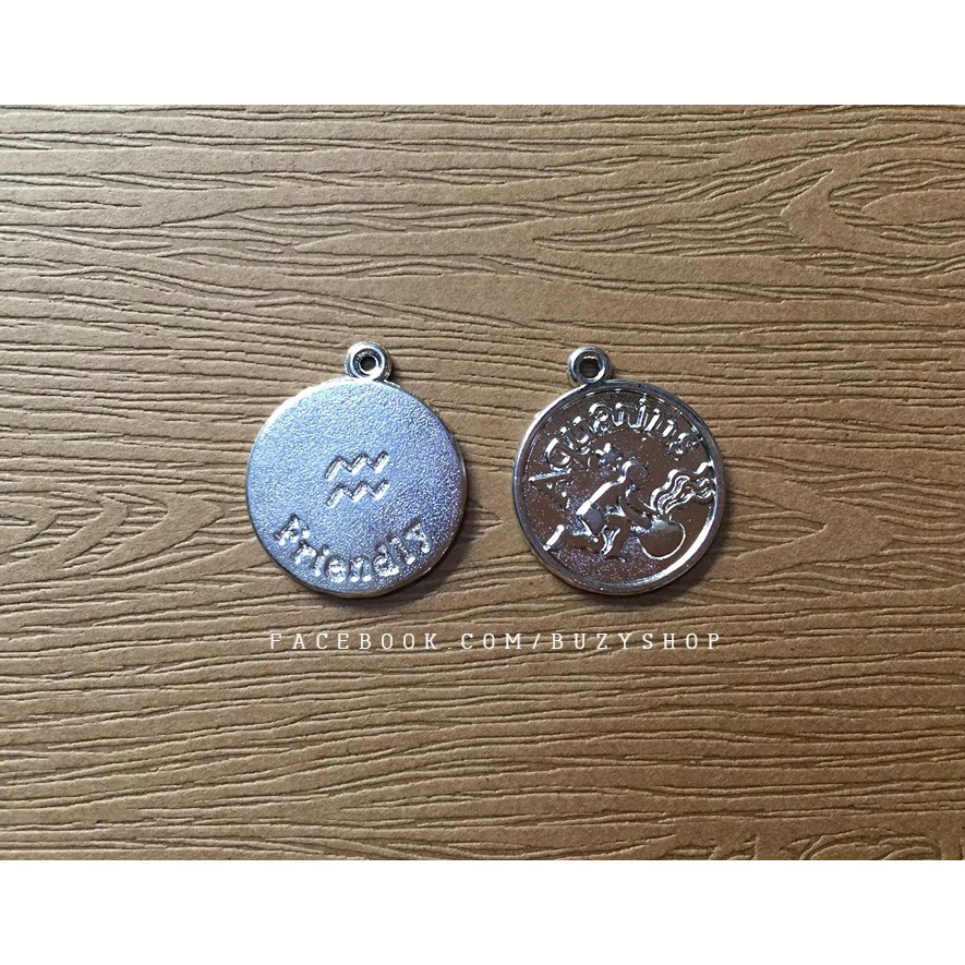 Mặt bạc giả kim cung hoàng đạo, mặt vòng tay