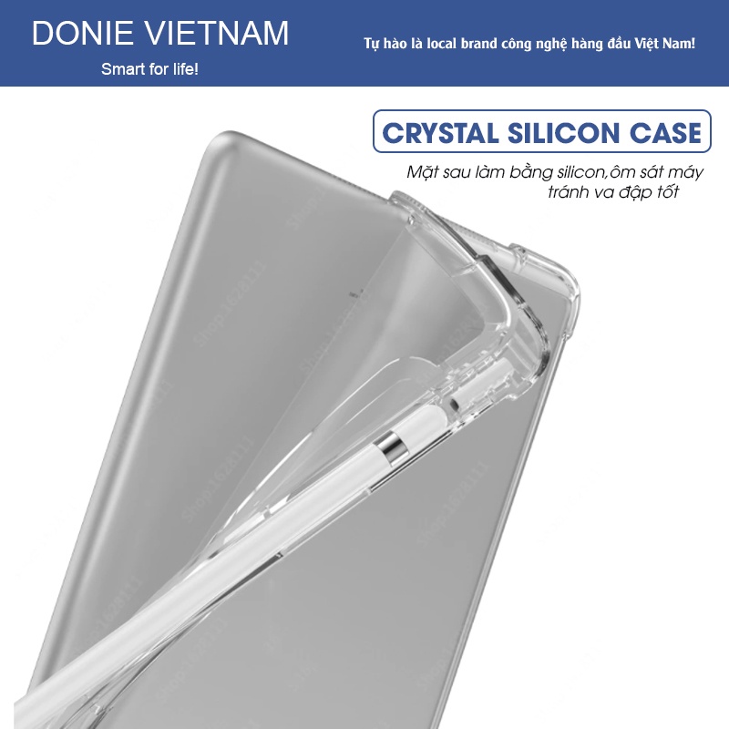 Bao Da Ốp Ipad Màu Pastel DIY Mặt Lưng Nhám Mờ Chống Ố, Case Ipad Gen 5 6 7 8 9, Mini, Air 1 2 3 4 5 Pro 11 12.9 (P03)