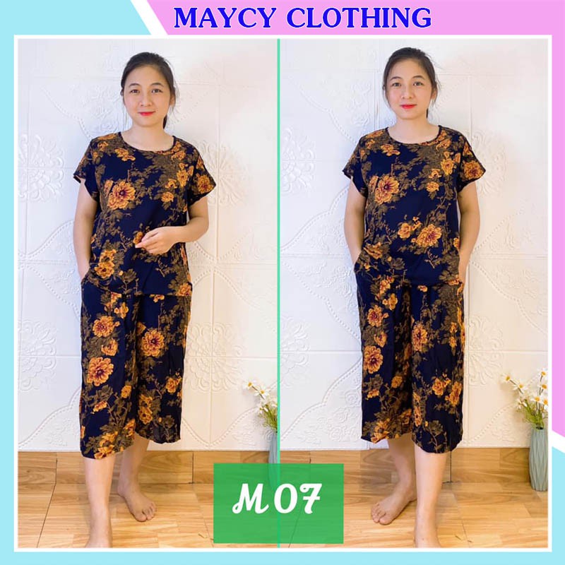 Bộ Lanh Đại Trung Niên - Bộ lanh ống sớ, tay cộc Minh Lan