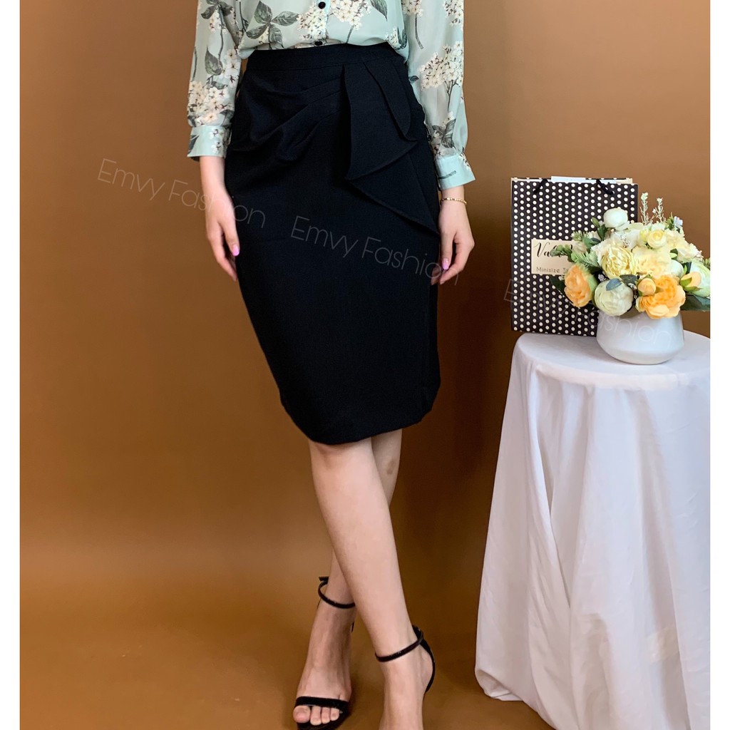 Chân Váy Thiết Kế Tuyết Mưa Xẻ Đùi EMVY - CV5 | BigBuy360 - bigbuy360.vn