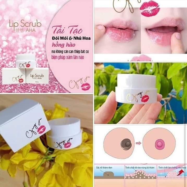 Ủ Môi Hồng Gong Ju , Lip Scrub ( Hàng Chuẩn Hàn Quốc)