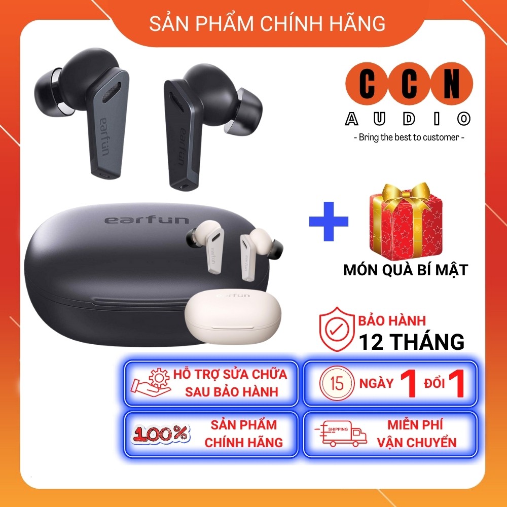 Tai nghe không dây EarFun Air Pro True Wireless âm thanh cực hay, tai nghe bluetooth