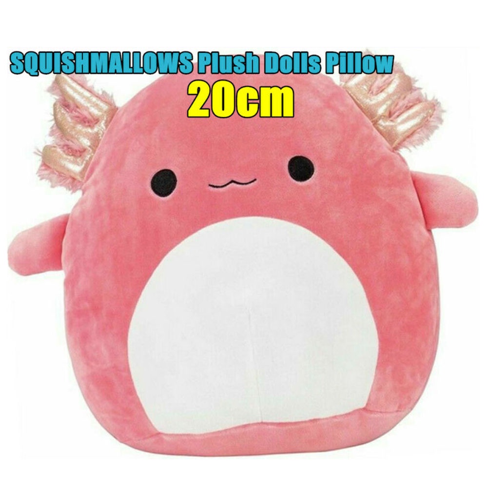 Squishmallow Archie The Axolotl Kellytoy Stuffed Plush Toy Kids Birthday Gift