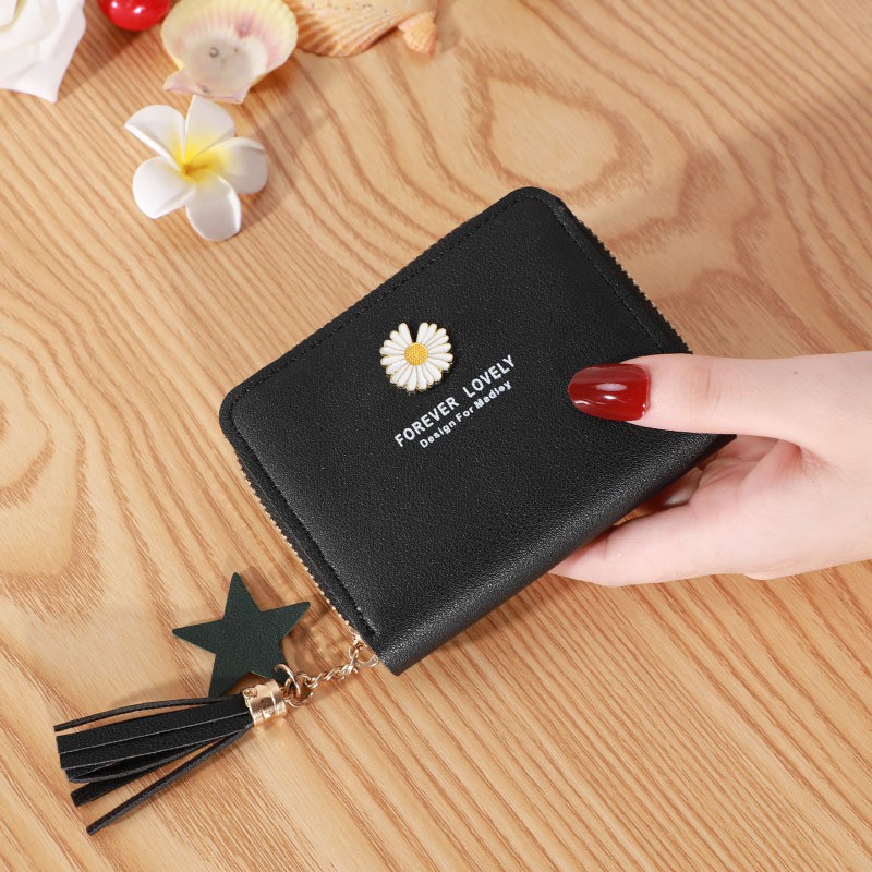 Ví nữ mini FOREVER LOVELY dễ thương ngắn cầm tay nhiều ngăn nhỏ gọn bỏ túi thời trang cao cấp VD419