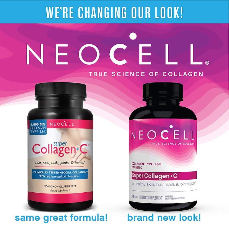 Neocell Super Collagen +C Type 1&3 uống đẹp da chống lão hóa, Chai 250 viên